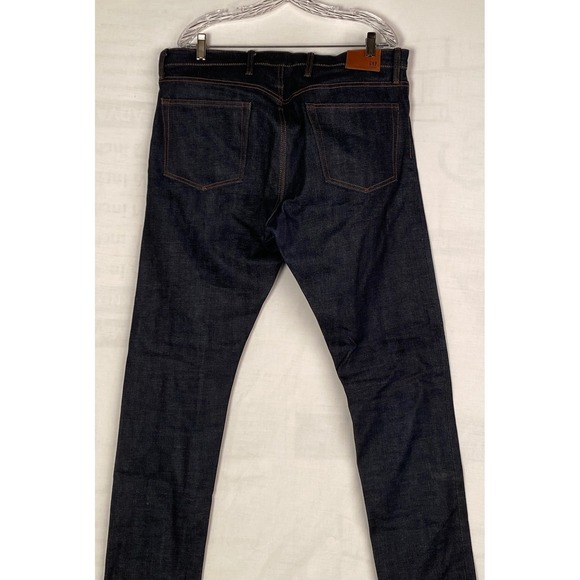 GAP Denim Skinny Fit Jeans Men's 36x32 Dark Wash Classic Style Men's Pants NWOT - Picture 8 of 12